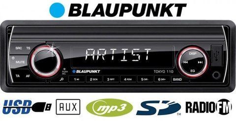 Автомобільний медіа-ресивер з фронтальним інтерфейсом USB BLAUPUNKT_TOKYO_110 фото