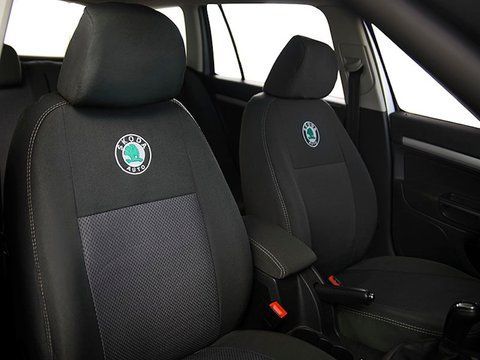 Чохли на автомобільні сидіння Skoda Fabia 2008 р. Чохли_Skoda_Fabia фото