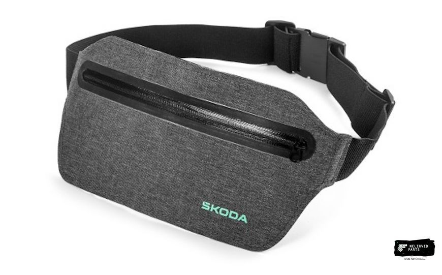 Сумка на пояс сіра SKODA 000087312C фото