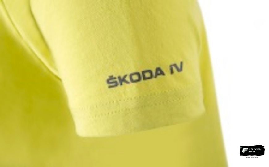 Футболка жіноча жовтого кольору SKODA IV (р-р XS) 000084210BD041 фото
